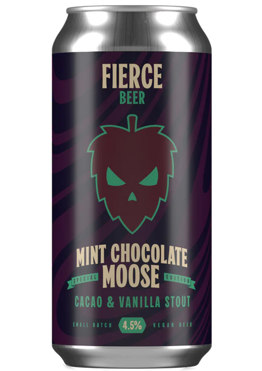 Fierce Beer Special Edition Mint Chocolate Moose Cacao &amp; Vanilla Stout