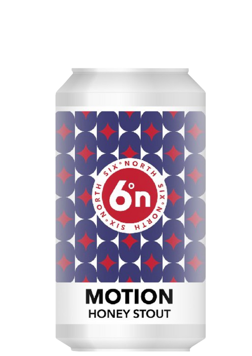 Six Degrees North Motion Honey Stout 330ml