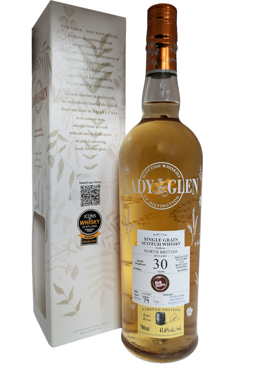 Lady of the Glen North British 30 Year Old 70cl