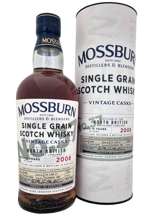 Mossburn No.37 North British 15 Year Old 70cl