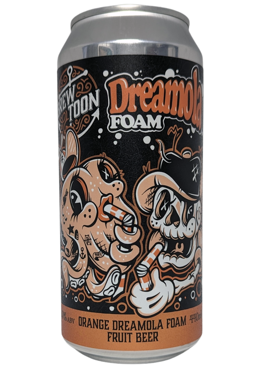 Brew Toon Orange Dreamola Foam Fruit Beer 440ml