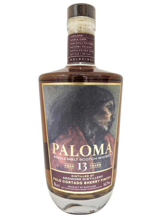 金翅雀 Paloma Ardmore 13 年 Palo Cortado 成品 70cl