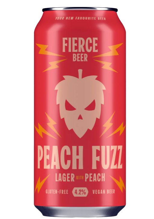 Fierce Peach Fuzz Lager 440ml