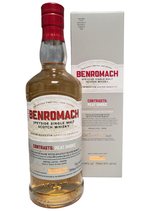 Benromach Contrasts Peat Smoke 2012 70cl