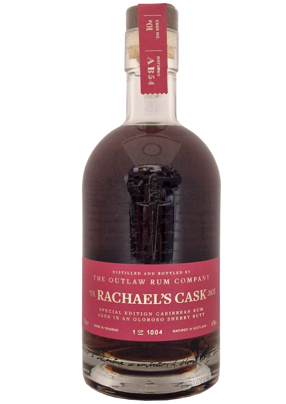 Outlaw Rum Limited 'Rachael's Cask' Oloroso Sherry Cask Edition 70cl ...
