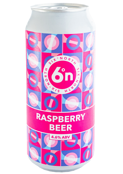 Six Degrees North Raspberry Beer 440ml