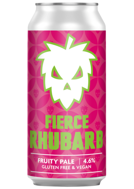 Fierce Beer Rhubarb Fruit Pale Ale 440ml
