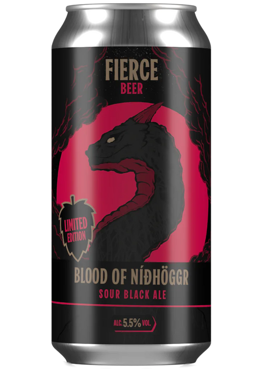 Fierce Beer Blood of Nidhoggr Sour Black Ale 440ml