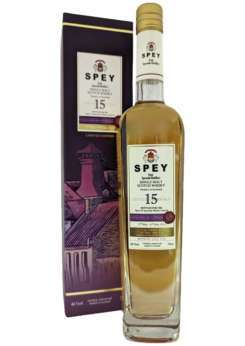 Spey 15 Year Old Single Cask Spirit of Speyside 2024 70cl