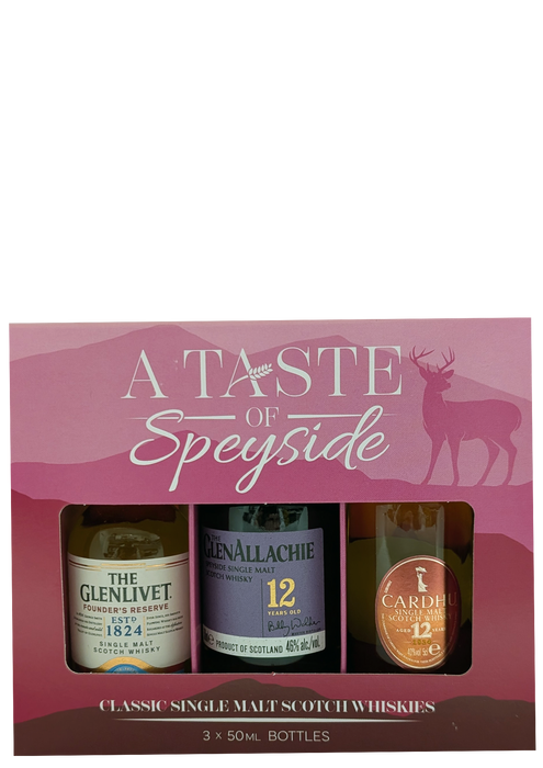 A Taste of Speyside Miniature Set 3 x 5cl