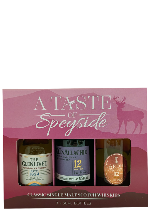 A Taste of Speyside Miniature Set 3 x 5cl
