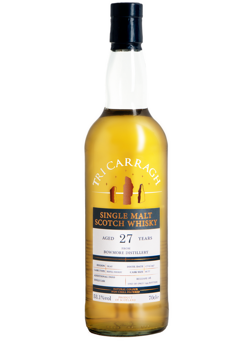 Tri Carragh Bowmore 27 Year Old 70cl