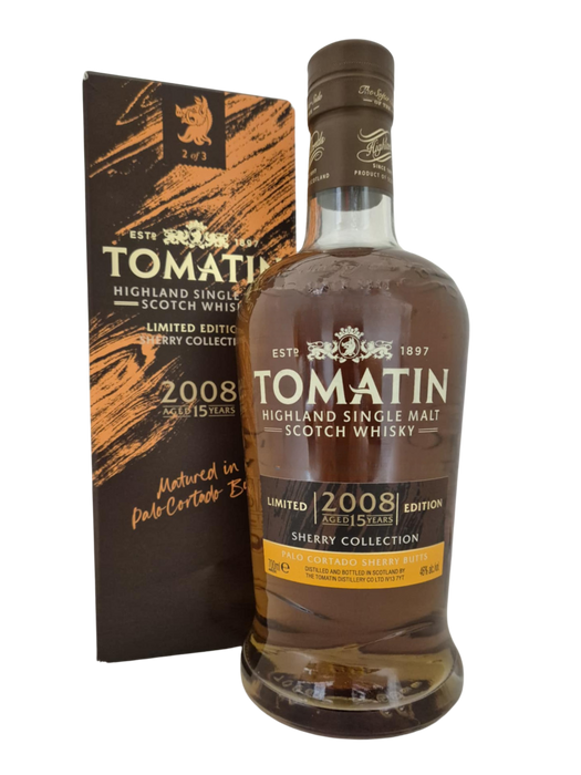 Tomatin Sherry Limited Edition Palo Cortado 15 Year Old 70cl