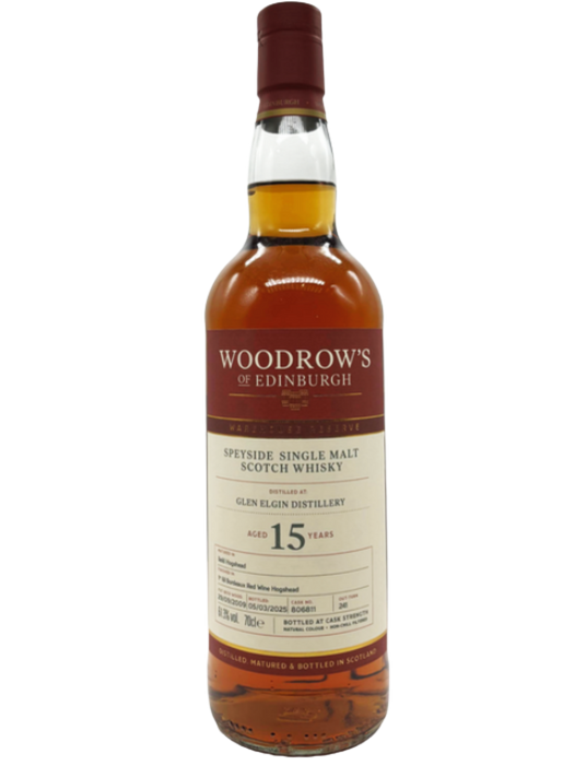 Woodrow’s of Edinburgh Reserve Glen Elgin 15 Year Old 70cl