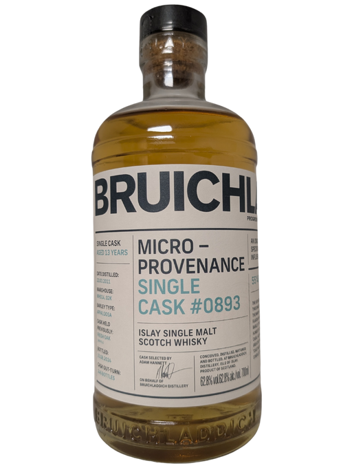 Bruichladdich Micro Provenance Single Cask 13 Year Old 70cl