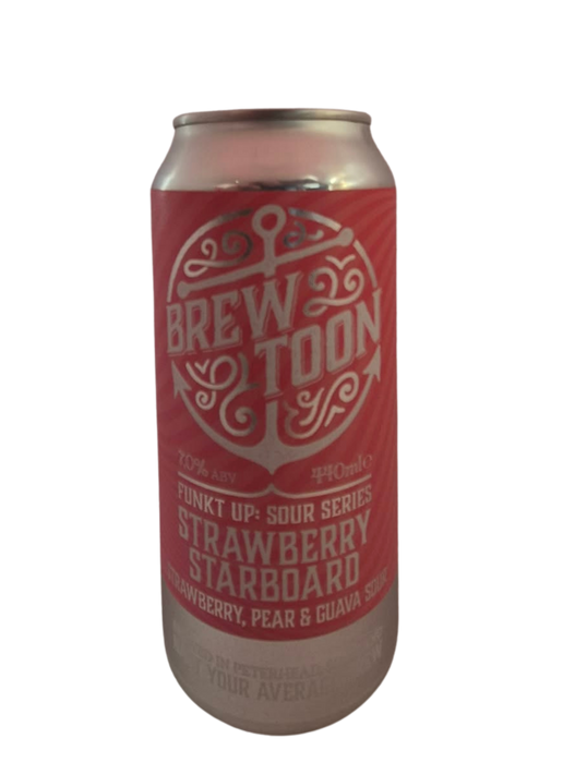 Brew Toon Strawberry Starboard Sour 440ml