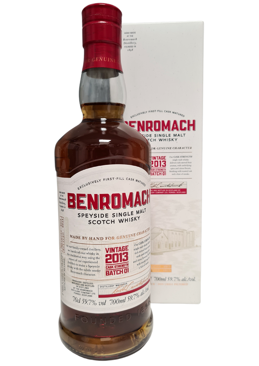 Benromach 2013 Cask Strength Batch 1 70cl