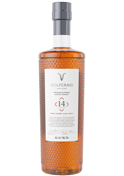 Wolfcraig 14 Year Old Deluxe Blend Triple Sherry Cask 70cl