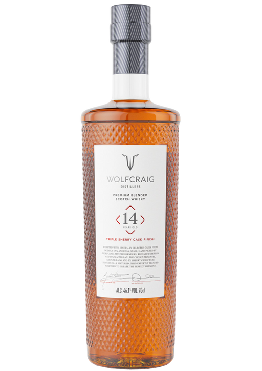 Wolfcraig 14 Year Old Deluxe Blend Triple Sherry Cask 70cl