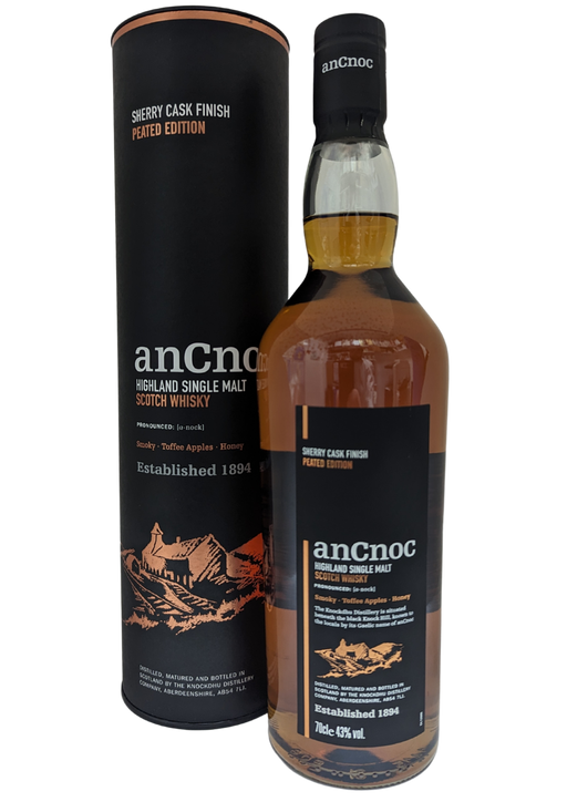 AnCnoc Sherry Cask Peated Edition 70cl