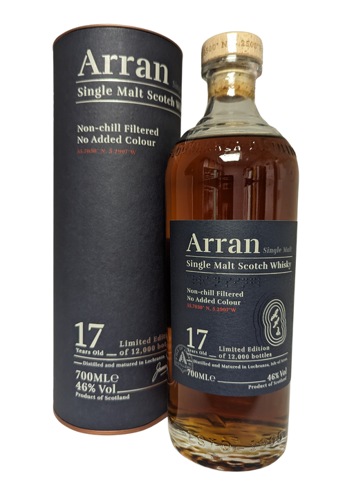 Arran 17 Jahre 70cl *EIN PRO PERSON*