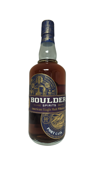 Boulder Spirits 美国单一麦芽威士忌波特桶单一麦芽威士忌 70cl