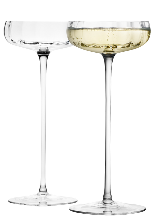 Amber Glass Professional Cocktail Glasses