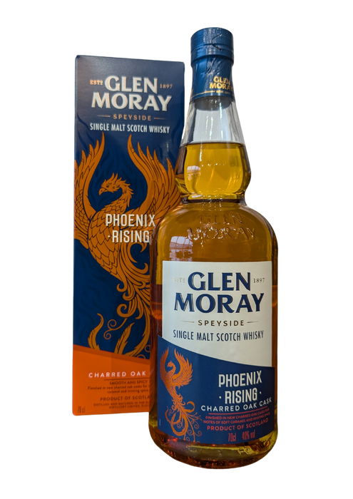 Glen Moray Phoenix Rising Charred Oak Cask 70cl