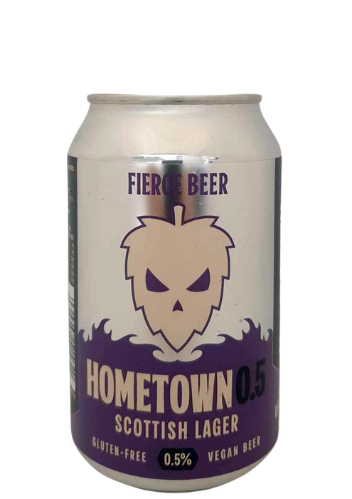Fierce Hometown 0.5% ABV 330ml *Short Date*