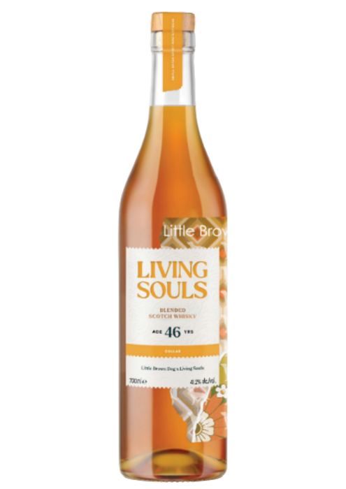 Little Brown Dog x Living Souls 46 Year Old Blended Malt 70cl