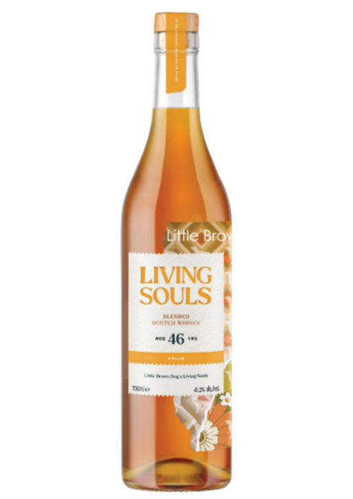 Little Brown Dog x Living Souls 46 Year Old Blended Malt 70cl