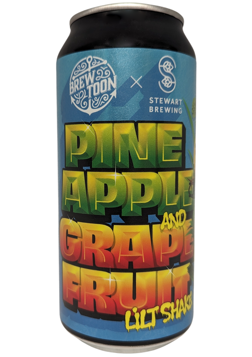 Stewart Brewing/Brew Toon Collab Pineapple and Grapefruit Lilt Shake 440ml