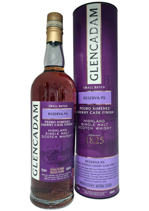 Glencadam PX Sherry Cask Finish 70cl * 2 per Household*