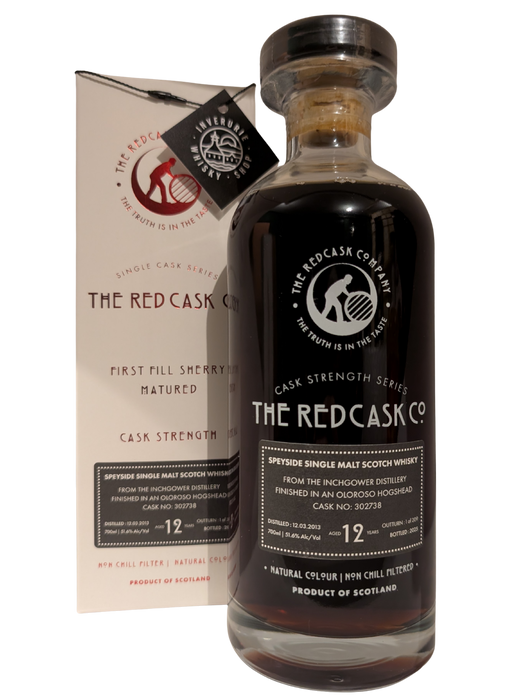 Red Cask Co. Inchgower 2015 First Fill Oloroso Year Old 70cl