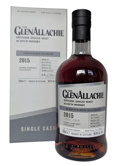 GlenAllachie Single Cask 2015 First Fill PX Cask 70cl