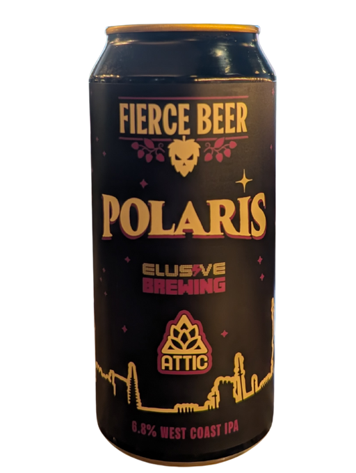 Fierce Polaris Elusive Brewing 6.8% West Coast IPA 440ml