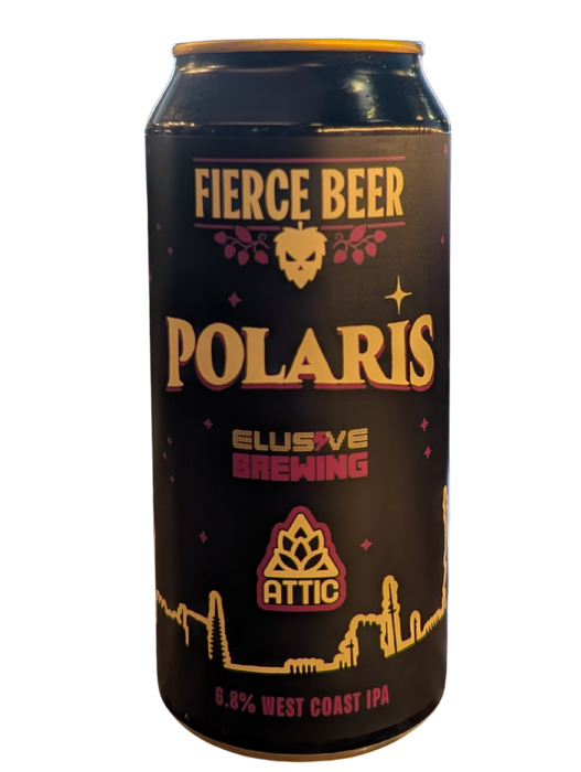 Fierce Polaris Elusive Brewing 6.8% West Coast IPA 440ml