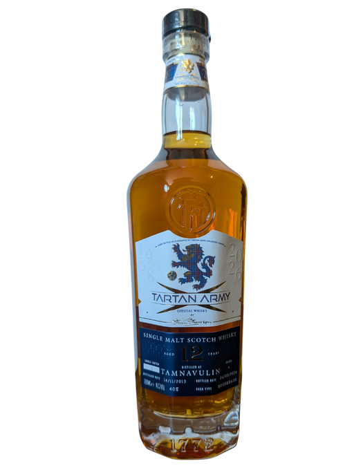 Finn Thomson Tamnavulin 12 Year Old “Tartan Army Collection” 70cl
