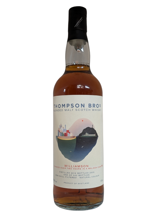 Thompson Bros Williamson Blended Malt 15 Year Old 70cl
