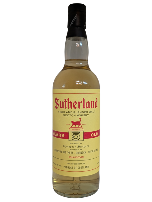 Thompson Brothers Sutherland Blended Malt 5 Year Old 70cl
