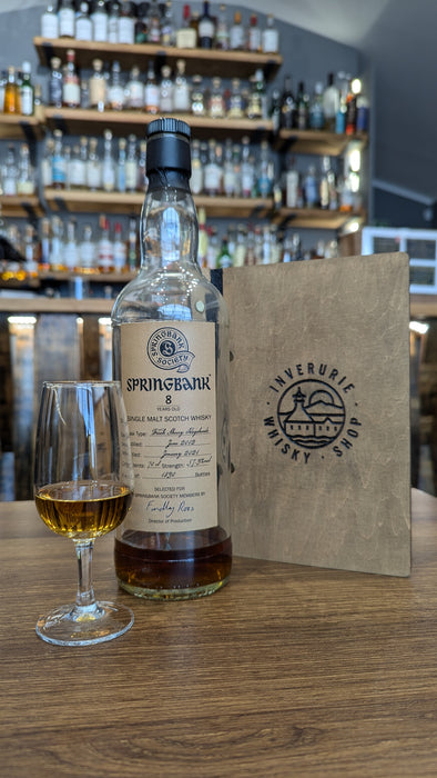 By The Dram Springbank Society Sherry Hogshead 8 Year Old 2021 57.3% 30ml