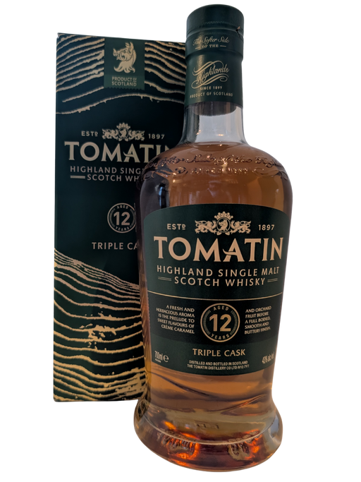 Tomatin 12 Year Old Triple Cask 70cl