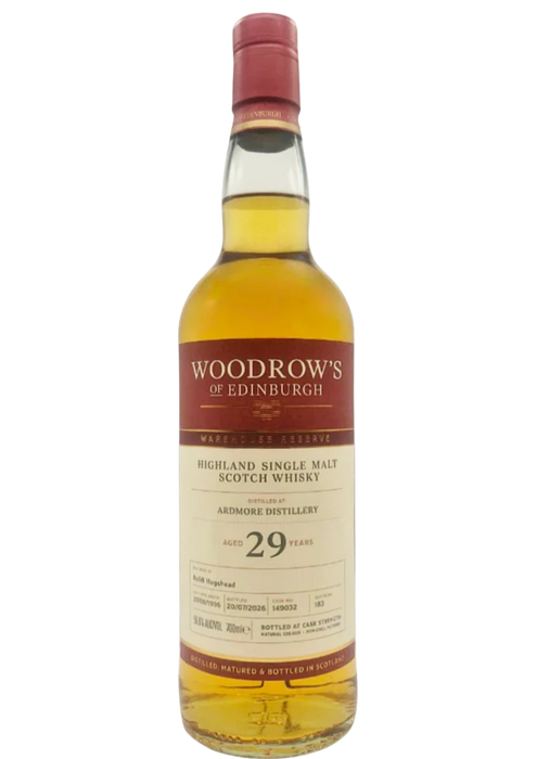 Woodrow’s Of Edinburgh Ardmore 29 Year Old 70cl