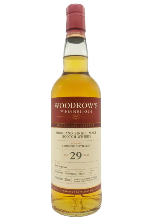 Woodrow’s Of Edinburgh Ardmore 29 Year Old 70cl