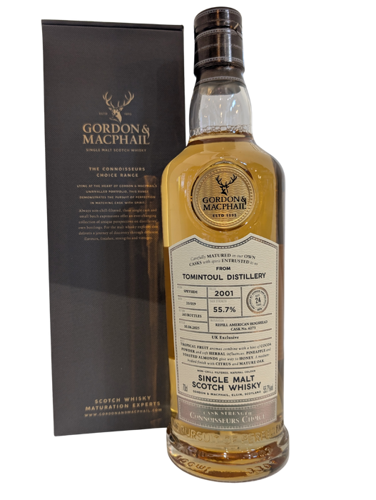 Gordon & MacPhail Conniosseurs Choice Tomintoul 2001 70cl