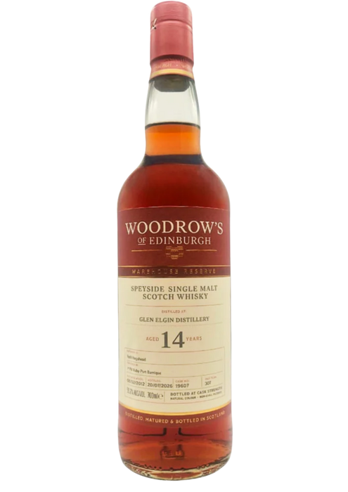 Woodrow’s of Edinburgh Glen Elgin 14 Year Old 70cl