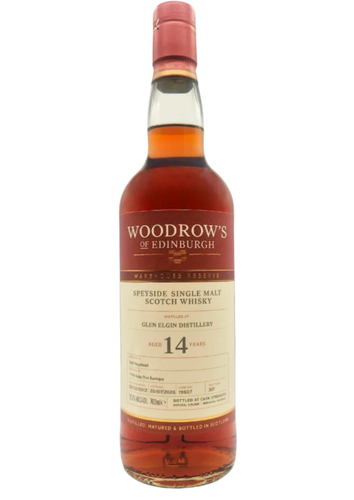 Woodrow’s of Edinburgh Glen Elgin 14 Year Old 70cl