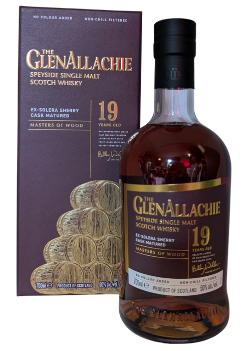 Glenallachie Masters of Wood 19 Year Old Ex-Solera Sherry Cask