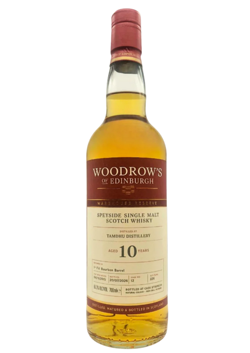 Woodrow’s Of Edinburgh Tamdhu 10 Year Old 70cl