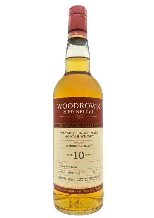 Woodrow’s Of Edinburgh Tamdhu 10 Year Old 70cl